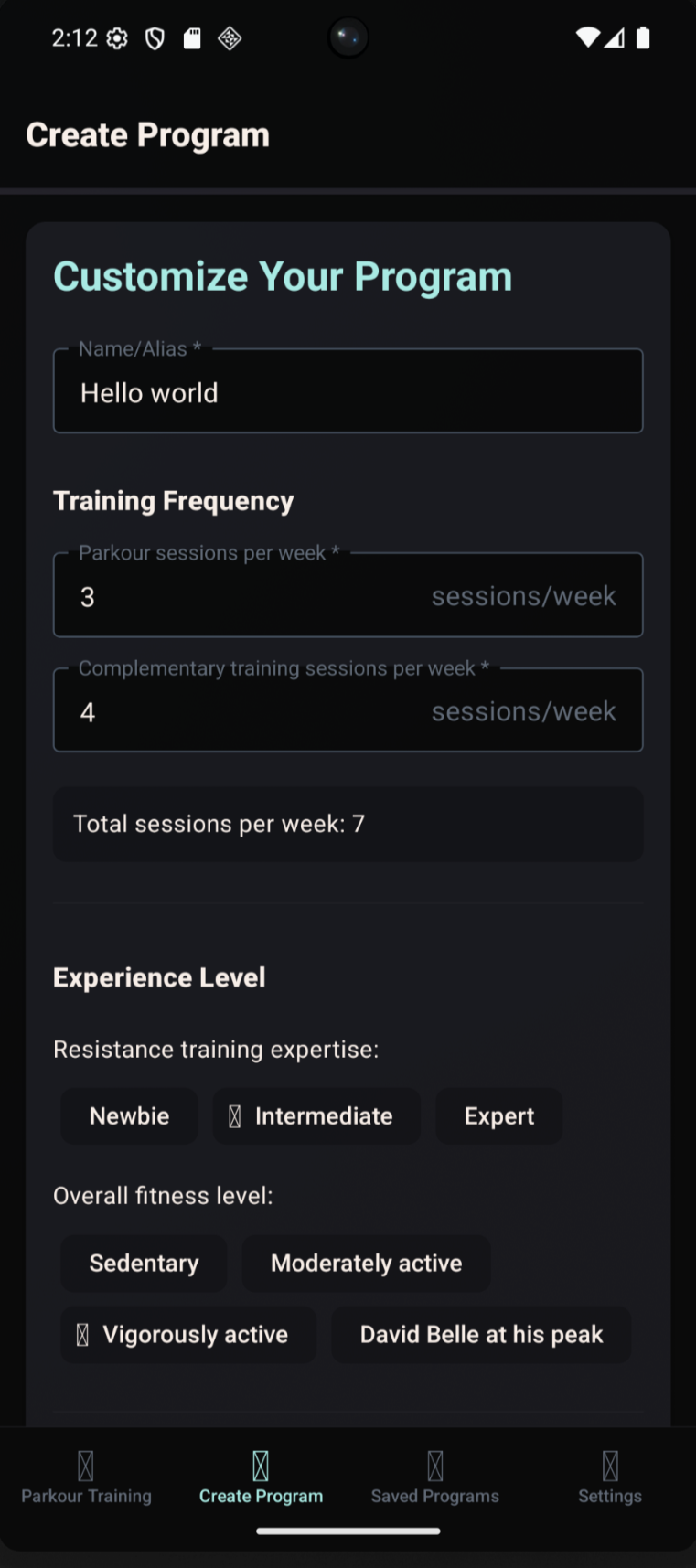 Athletickle app preview